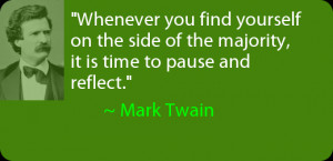 Daily Positive Thoughts – Quote from Mark Twain