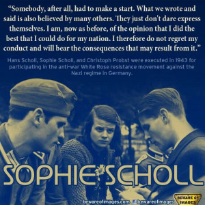 Sophie Scholl