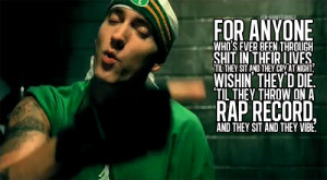 Eminem sing for the moment