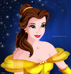 Belle - Beauty and the Beast by elleb
