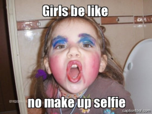 Makeup-selfie