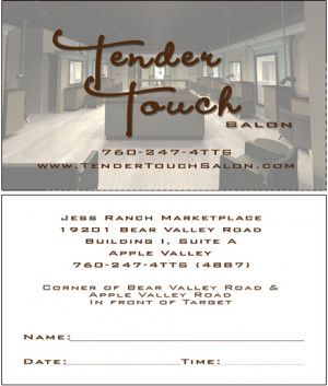 color business cards & business card designs for hairdressers, hair ...