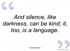 and silence hanif kureishi