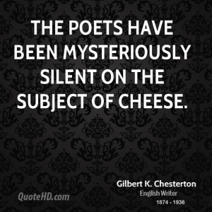 Gilbert K. Chesterton Poetry Quotes