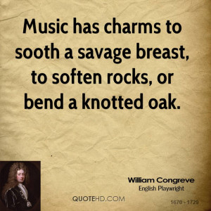 William Congreve Music Quotes