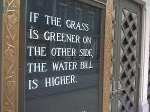 attitude, fun, funny, grass, green, greener grass, inspiration, life ...