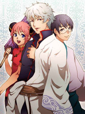 Gintama Kagura Sakata Gintoki Shimura Shinpachi picture