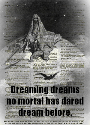 Death Depicted as the Grim Reaper on Top of the Moon from Edgar Allan ...