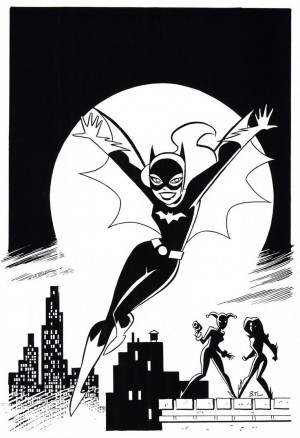 ... , Bruce Timm, Batgirl Barbara, Comic Art, Batgirl Batwoman, Superhero