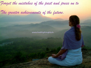 Forget the Mistakes of Past