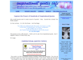 Inspirational Quotes Cafe Caf