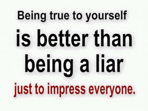 Lying To Yourself Quotes