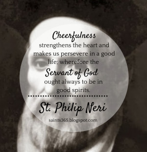 Five Favorites (Vol 2): St. Philip Neri Quotes