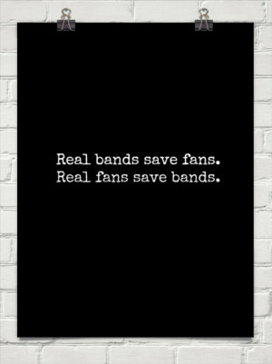 Real Bands Save Fans 5sos Quotes