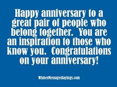 Inspirational anniversary wishes for couples