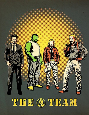 The A-team. These guys look familiar.