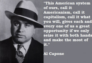 ... al capone quote poster smiles gangster guns will get you far funny
