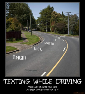 texting-while-driving-texting-driving-car-crash-time-demotivational ...