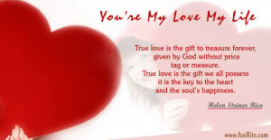 You Are My Love My Life , Love Cards
