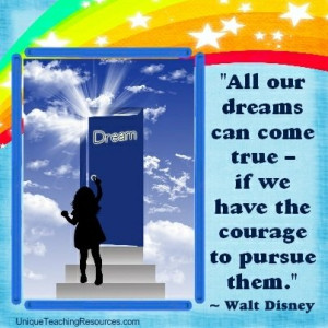 Walt Disney Motivational and Inspirational Quotes - All our dreams can ...