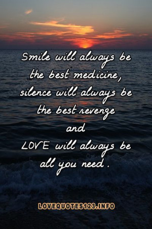 ... be the best medicine, silence... | Love Quotes #love #quotes #life