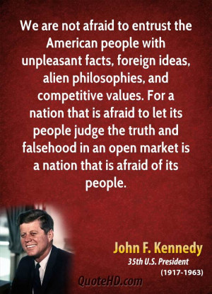 Competitive People Quotes John f. kennedy quotes