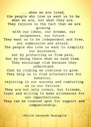 Leo Buscaglia quotes love