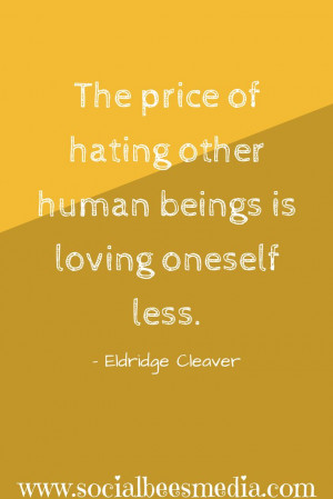 Thought provoking quote from Eldridge Cleaver #quote