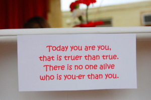The Cat in the Hat / Birthday / Party Photo: Dr. Seuss Sayings on Each ...