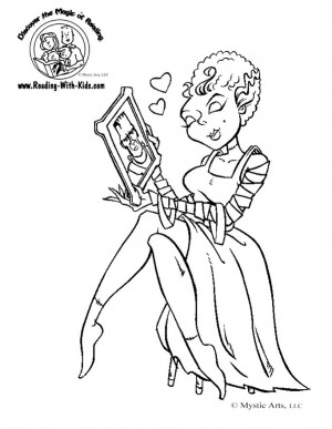 frankenstein s bride coloring pages