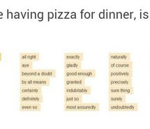 dinner, food, funny, lol, pizza, post, quote, tumblr