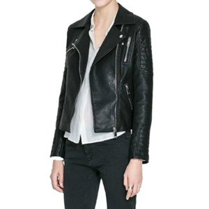 2014 new fashion autumn winter women brand faux soft leather jackets
