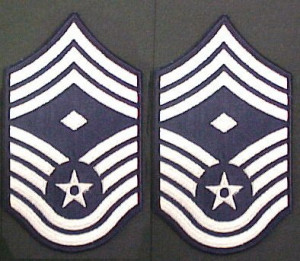 desert air force chevrons e 9 cmsgt small pair