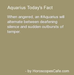 Aquarius Facts
