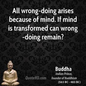 buddha-buddha-all-wrong-doing-arises-because-of-mind-if-mind-is ...