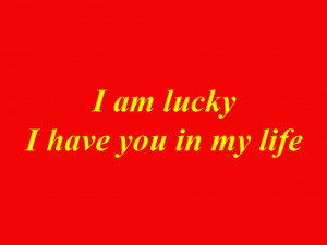 Love My Life Cover Photos Hd I Am Lucky I Have You In My Life ...