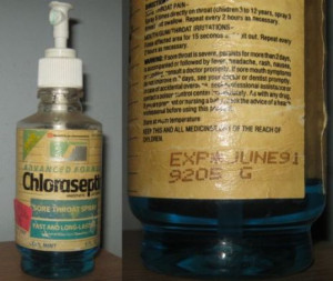 Need some throat spray? It's been expired for over 20 years, but it ...