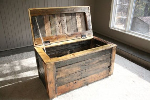 Pallet Wood Storage Box by UpcycledWoodworks, $250.00Outdoor Storage ...