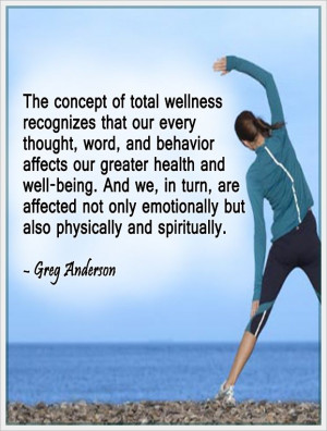 the concept of total #wellness