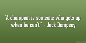 Jack Dempsey Quote