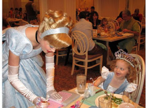 First Moment Our Little Girl Realized That Cinderella Was Standing ...
