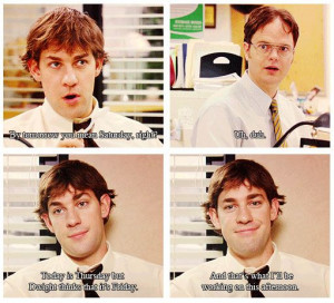 Jim VS Dwight -- The Office