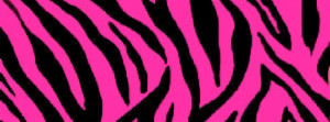 Pink Zebra Print Facebook Cover