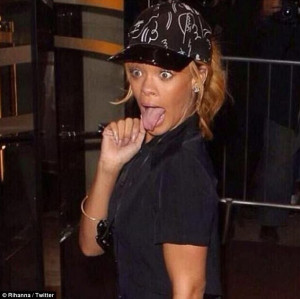 Sweet revenge: Rihanna responded to TLC's diss on Thursday by tweeting ...