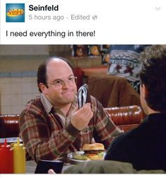 George Costanza, Seinfeld.