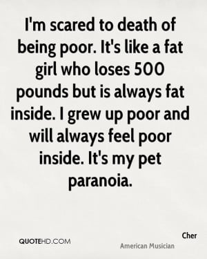 poor. It's like a fat girl who loses 500 pounds but is always fat ...