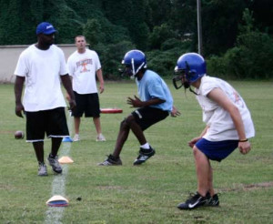 Cherryville Football Practice Image