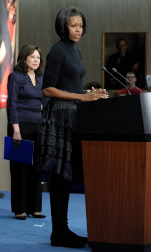 Barack Obama and Malia Obama - President Obama And Family Depart White ...