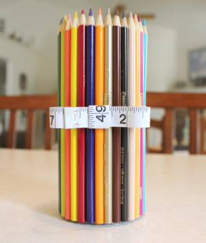 colored pencil vase 5