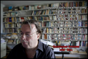Christopher Hitchens On Sheep And Shepherds